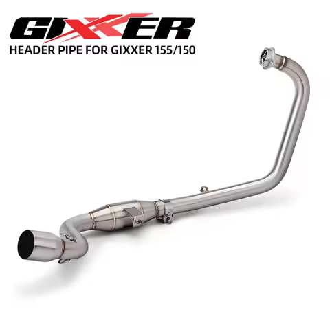 GIXXER 150 escape header pipe For Suzuki GIXXER 150/SF150 Gixxer 155/SF155 51mm interface Motorcycle