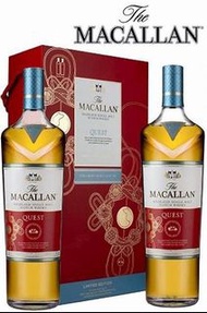 Macallan Quest limited edition 1000ml 2支套裝新年特別版禮盒