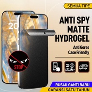 LAYAR Anti Scratch Hydrogel Oppo A74 5G A75 A76 A77 4G A77 5G A77s A78 A79 A80 A91 A92 A92s A93 A93 
