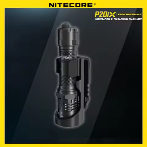 NITECORE P20iX FLASHLIGHT USB-C Rechargeable Super Bright Military Tactical Flashlight 4000 lumens 5