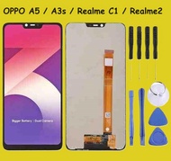 หน้าจอ oppo A3SRealme C1 หน้าจอ LCD พร้อมทัชสกรีน oppo A3SRealme C1 Screen Display Touch Panel For o