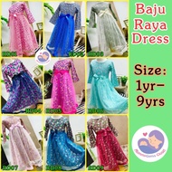 Kids Baju Kurung Raya Dress