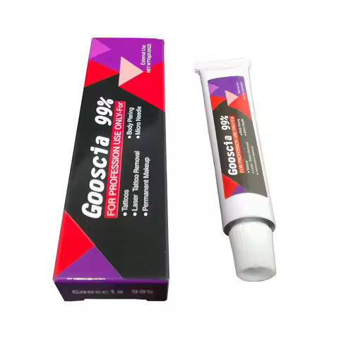 99% Goosica Tattoo Cream Before Permanent Makeup Microblading Piercing Eyebrow Lips Tattoo Removal B