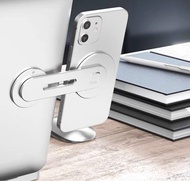 Magsafe 磁吸鋁合金iphone支撐架Phone holder|置於車/Macbook air/pro 螢幕屏後|導航|支撐架