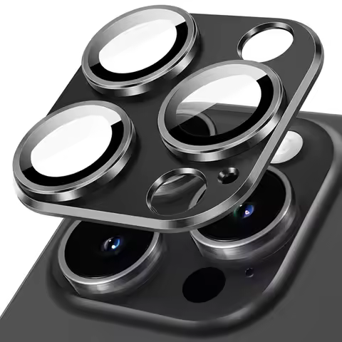 Metal Ring Camera Lens Protector Case for IPhone 15 14 13 11 Pro Max 12 Mini Plus 14Pro 15Pro IPhone