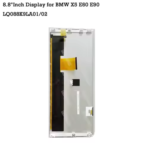 8.8" Inch 1280*480 LCD Display for BMW X5 E60 E90 Repair LQ088K9LA01 LQ088K9LA02