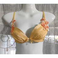 Bra Size B32/70 Orange (With Stains) Second Hand ️