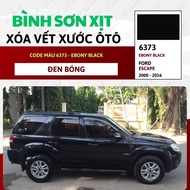 Sơn Xịt Xóa Vết Xước Cho Xe FORD ESCAPE Màu ĐEN BÓNG Code 6373 - EBONY BLACK Chính Hãng OH PAINT Chấ