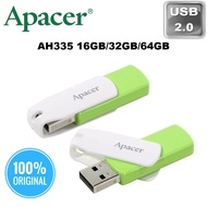 APACER USB2.0 AH335 16GB / 32GB /64GB Pendrive Pen Drive /Flash Drive / Thumb Drive