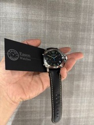 ❤️公價84,800 飛返計時碼錶 透明玻璃錶底 自動機械錶 ✅證書 ✅盒 PANERAI 524