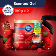 [East Malaysia] Ambi Pur Room Fresh Gel Downy Passion Premium Parfum 180 g x 2