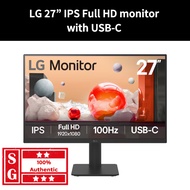 LG 27MS570B-B Full HD 27 Inch IPS Monitor with USB-C PD LG Gaming Monitor LG 27 Inch Monitor with Bu
