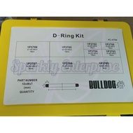 CATERPILLAR 4C4784 O RING KIT / D RING KIT BULLDOG NBR 90 SHORE A TAHAN HIGH PRESSURE 9 SIZE 75PCS