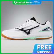 Mizuno | รองเทาปงปอง Mizuno Wave Drive 9 (สขาวxดำxสม) รน 81GA220541