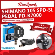 Shimano 105 SPD-SL Pedal PD-R7000 | Genuine Shimano Road Bike Pedals