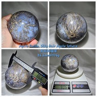 Agate Rutile Silky Hair Agate Sphere Ornaments/Agate Rutile Silky Hair Agate Sphere