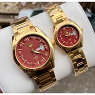 Premium Quality Seiko 5 Couple Watch Ready Stock Jam Tangan Lelaki/Prempuan