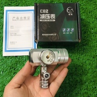 Van Cơ MUFAN - Van Tinh Chỉnh CO2 Mufan Có Đồng Hồ Báo Áp Suất