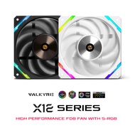 VALKYRIE X12 Series RGB 120mm RGB Fan BLACK/WHITE