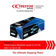 Trestor Advantage Front Brake Pads for Proton Inspira/Mitsubishi Lancer CJ 2.0/ASX 1.6/1.8/2.0 TDB1441 HP