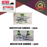 YAMAHA Y15ZR V1 BODY STICKER - DPBMC BLUE (MOVISTAR 2016) / 2017 - ORIGINAL