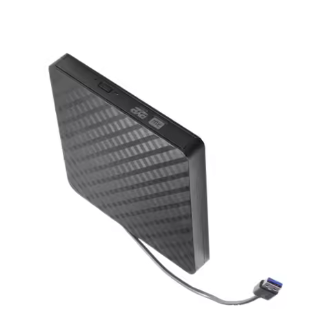 Precisionn External CD DVD Drive, USB 3.0 And Type-C Portable CD DVD +/-Rw Drive Reader, DVD/CD ROM 