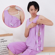Hospital Gown Patient Gown Sleeveless Unisex Vest Easy to Wear and Take Off Shoulder Rib Patella Fra