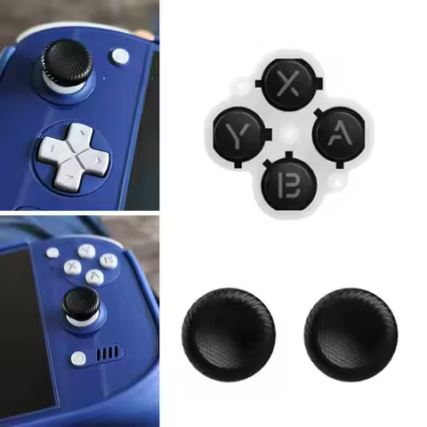 Silicone Cap Key For Odin 2Portal Handheld Joystick Hat With XABY Key Game Console Rocker Caps Repla