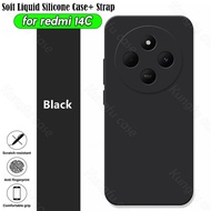 Casing For Xiaomi Redmi 14C Redmi14C 13C Redmi13C Red mi 4G 5G Square Liquid Silicone Phone Case Sli