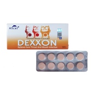 【SORETHROAT】AXCEL DEXXON【DEQUALINIUM CHLORIDE 0.25MG】LOZENGES 100'S/BOX