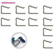 【ISHOWMAL HOT】10Pcs Car Injectors Leak Off Pipe Clips for Ford 1982A4 7701477442 4S7Q9F524AB