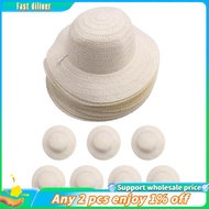 In stock-20 Pcs DIY Straw Hat Set Beach Summer Work Farmer Hats for Men Women Kids Cowboy Birthday P