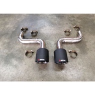 Honda Civic Fc 1.5t Tc/Tcp Dual Tip/Twin Tip Glossy /Matte Akrapovic Carbon Fiber Car Exhaust