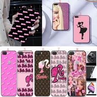 OPPO A56 OPPO A77 F3 R9 R9S A79 A98 5G A38 A16K X3 Lite X3 Neo F1 Plus Find X3 X3 Pro Q16 Anime Cartoon Barbie Soft black phone case