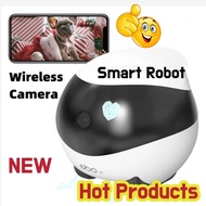 Fair price【Long battery life】NEW Ebo SE Smart Robot WiFi Smart Home CCTV Robot Family Monitor Securi
