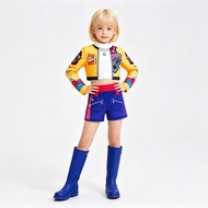 Hallyu Girl Group Demon Hunter Performance Costume Children Girls Costume Performance Costume Playin