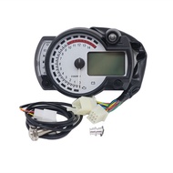 KOSO RX2N TACHOMETER การใช้เมตร LCD ดิจิตอลรถจักรยานยนต์วัดระยะทาง Speedometer ปรับสูงสุด 299 กม./ชม