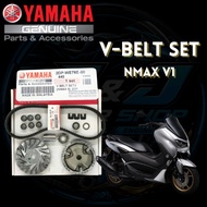 YAMAHA N MAX V BELT 2DP-WE76E-00 DRIVE BET VBELT TIMING BELT BELTING SET FRONT PULLY MANGKUK DRIVE D