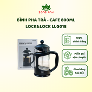 LLG018 bình pha cà phê pha trà cực kì tiện lợi LocknLock French Press dung tích 800ml