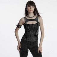 龐克末日仙丘之民丹寧背心