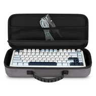 Keyboard Storage Bags Hard EVA Case for Aula F75 Gaming Mechanical Portable Travel Carrying Box For 