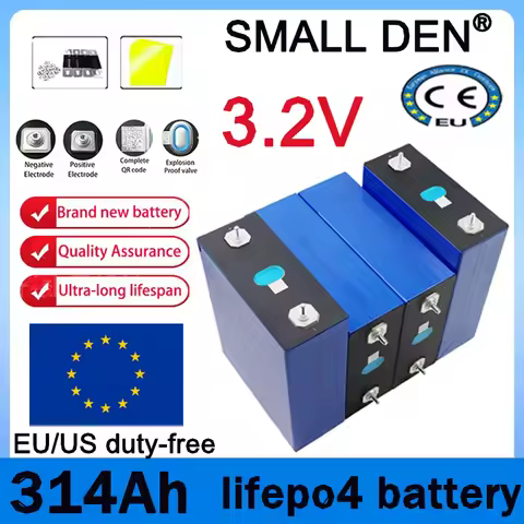 New 3.2V 314Ah 1/4/8/16/32/64PCS high-quality EVE16s lithium iron phosphate battery suitable for bac