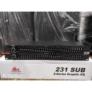 Equalizer dbx 231 sub
