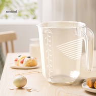 [Nice]  Measuring Cup with 4 Measurement Unit Scale Anti-slip Bottom Measuring Cup Stackable 1000ml Plastic Measuring Cup with Anti-slip Bottom Essential Kitchen for Southeast