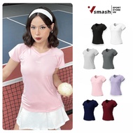 High Quality Vsmash Sportswear FLYWEIGHT Women's Sports T-shirt - Stretchy, Lightweight, Cool, Gym R