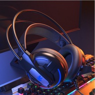 Gaming Headset Bass Headphones With Mic Game Wired haedphone headphone Microphone Earphone hedfon he