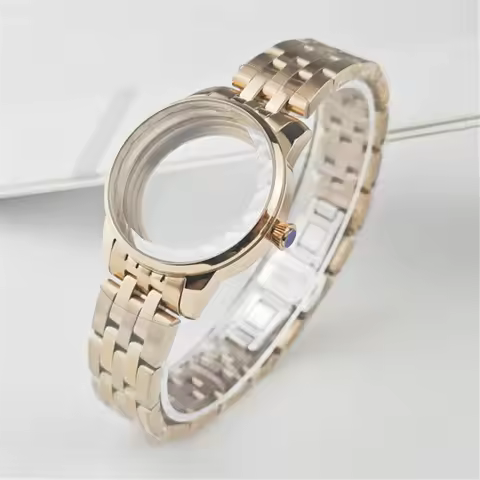 Suitable for NH35/NH36 movement case Women's lace design Case modification mechanical watch Waterpro