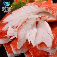 Greedy Snacks Wo VType Crab Sticks Crab Stick Instant Shredded Simulated Fish and Crab Meat 1000g Bags Hotpot ingredient