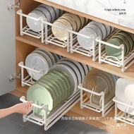 She Shelf Cabinet Dishes Bowls Small Racks Factory Direct Sales In Cabinet Single-Layer Dishes Stora