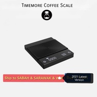 Timemore Scale - coffee scale with AutoTimer  LAstest model with side on off button, post from sabah